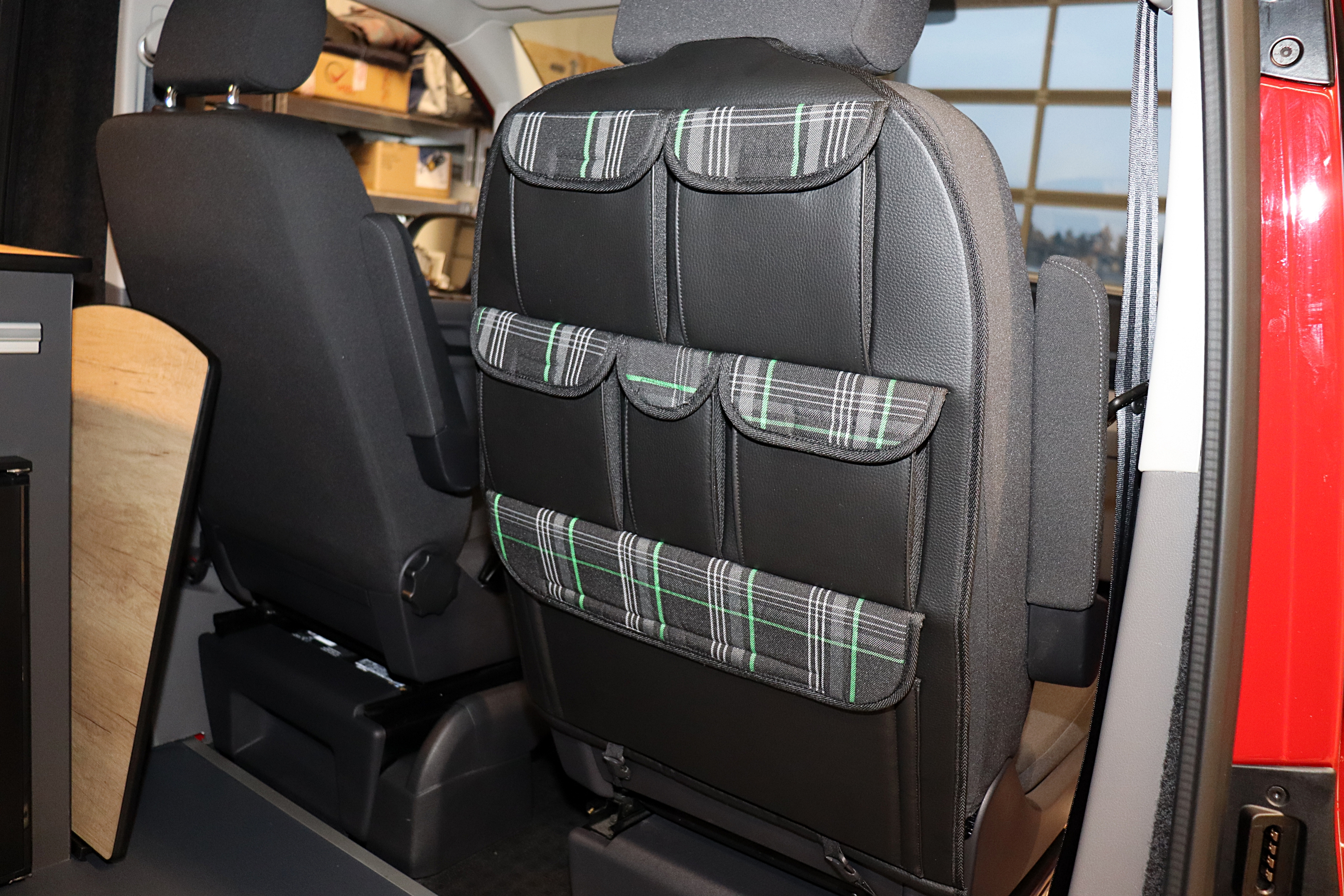Rücksitztasche Sitztasche Sitz Organizer Camper aus Filz passend für VW T5  T6